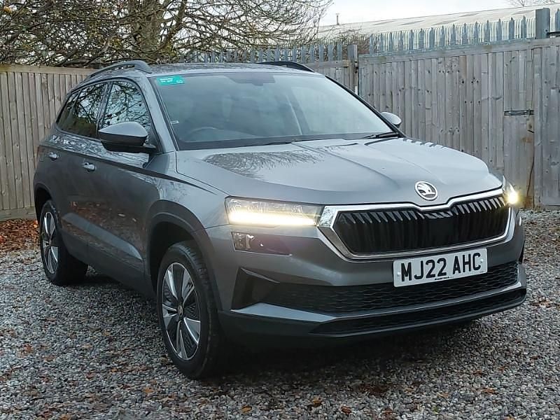 Grey Used 2022 Skoda Karoq SE Drive SUV | £15,998 (Fair price) - Image 1/4