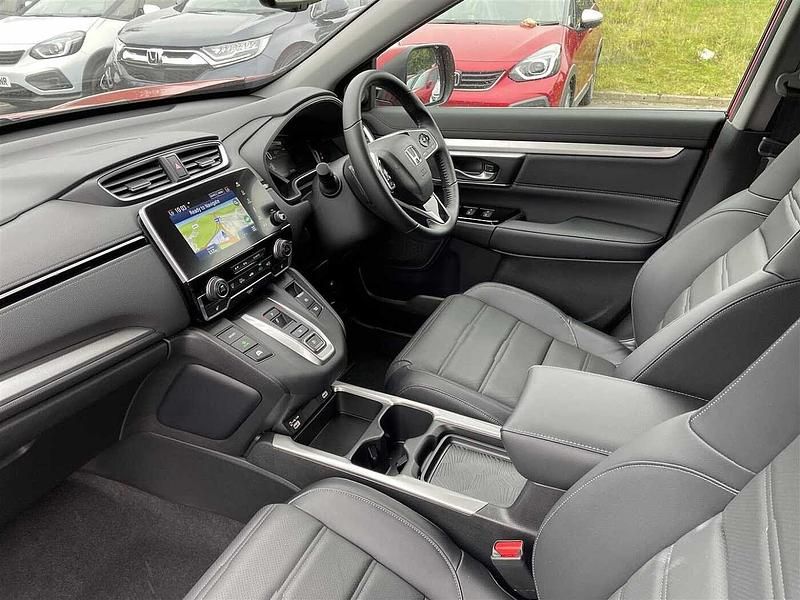 Used Honda CR-V Hybrid 184 HP (135 kW) 2021 Premium crystal red SUV