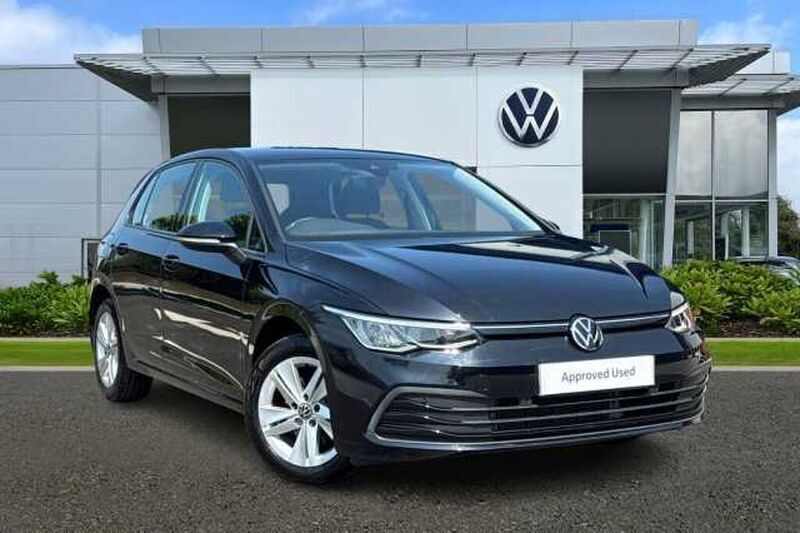 Black Used 2024 VW Golf VIII Life Hatchback | £20,492 (Super price) - Image 1/4