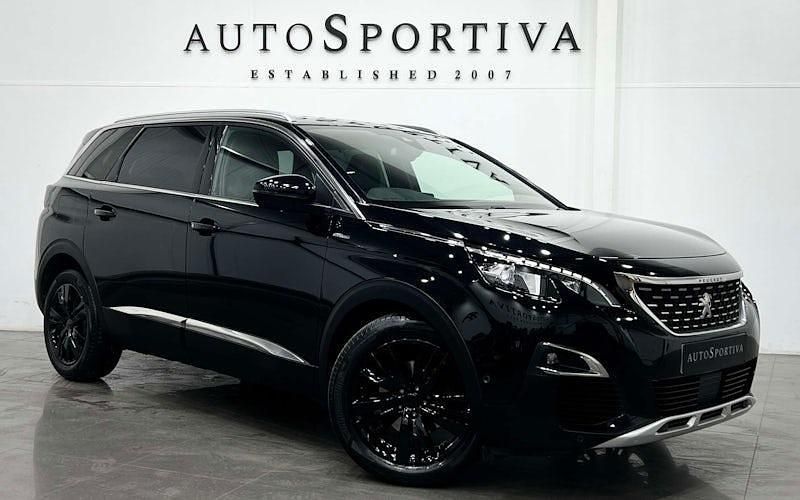 Black Used 2018 Peugeot 5008 GT-line MPV | £15,990 (Fair price) - Image 1/3