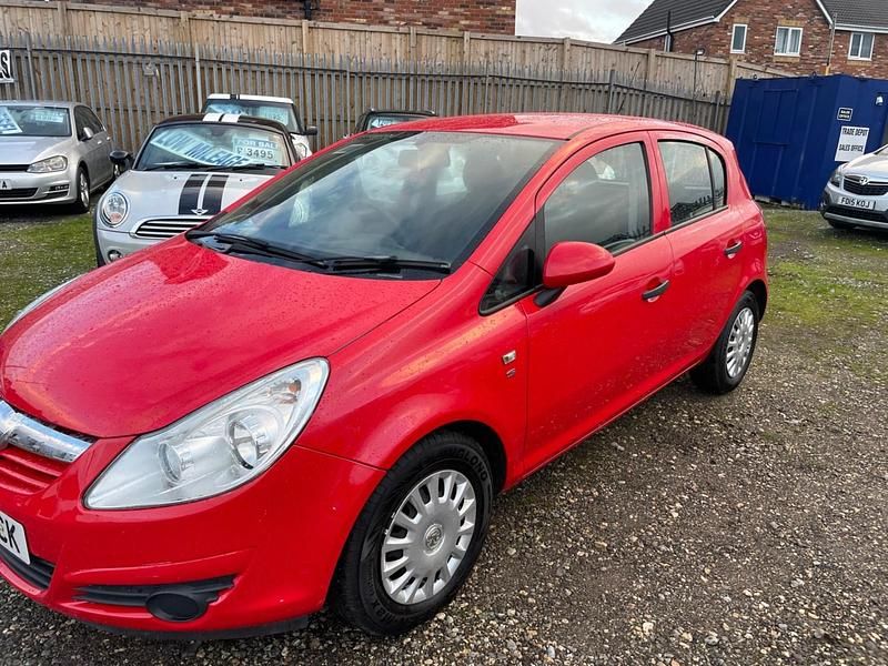 Used Vauxhall Corsa S 85 HP (62 kW) 2010 Red Hatchback