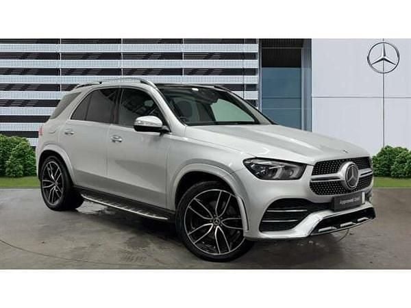 Silver Used 2021 Mercedes GLE400 AMG line SUV | £44,444 (Fair price) - Image 1/4
