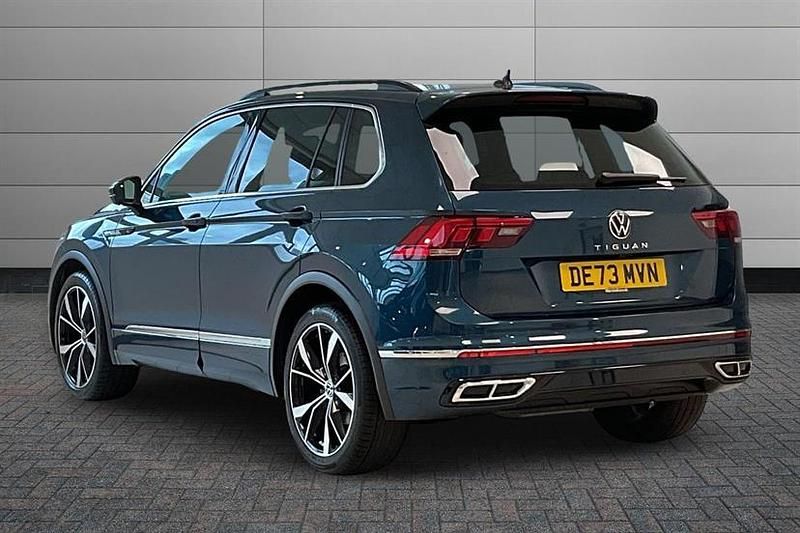 Used VW Tiguan R-line 150 HP (110 kW) 2023 Blue SUV