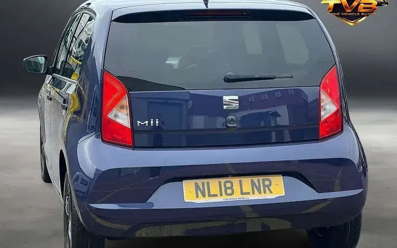 Used Seat Mii Design 60 HP (44 kW) 2018 Purple Hatchback