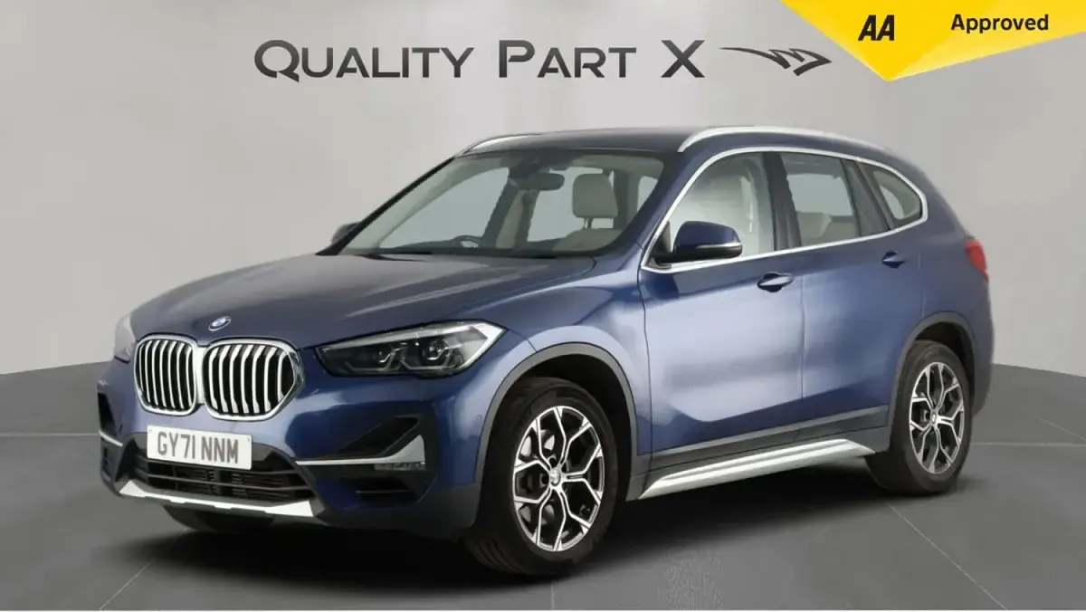 Used BMW X1 xLine 178 HP (130 kW) 2021 Blue SUV