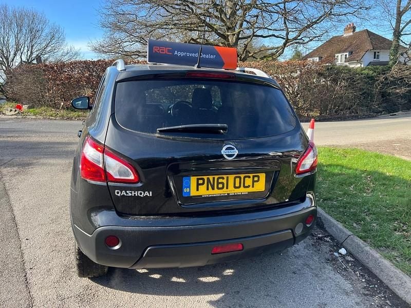 Used Nissan Qashqai N-TEC 117 HP (86 kW) 2011 Black SUV