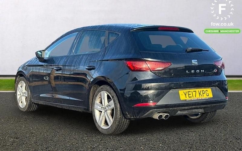 Used Seat Leon FR 184 HP (135 kW) 2017 Black Hatchback