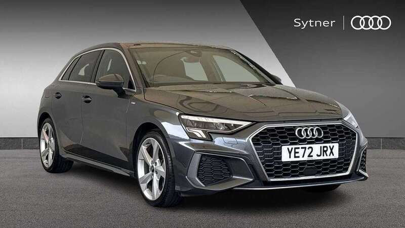 Grey Used 2022 Audi A3 S-Line Hatchback | £25,000 (A bit pricey) - Image 1/4