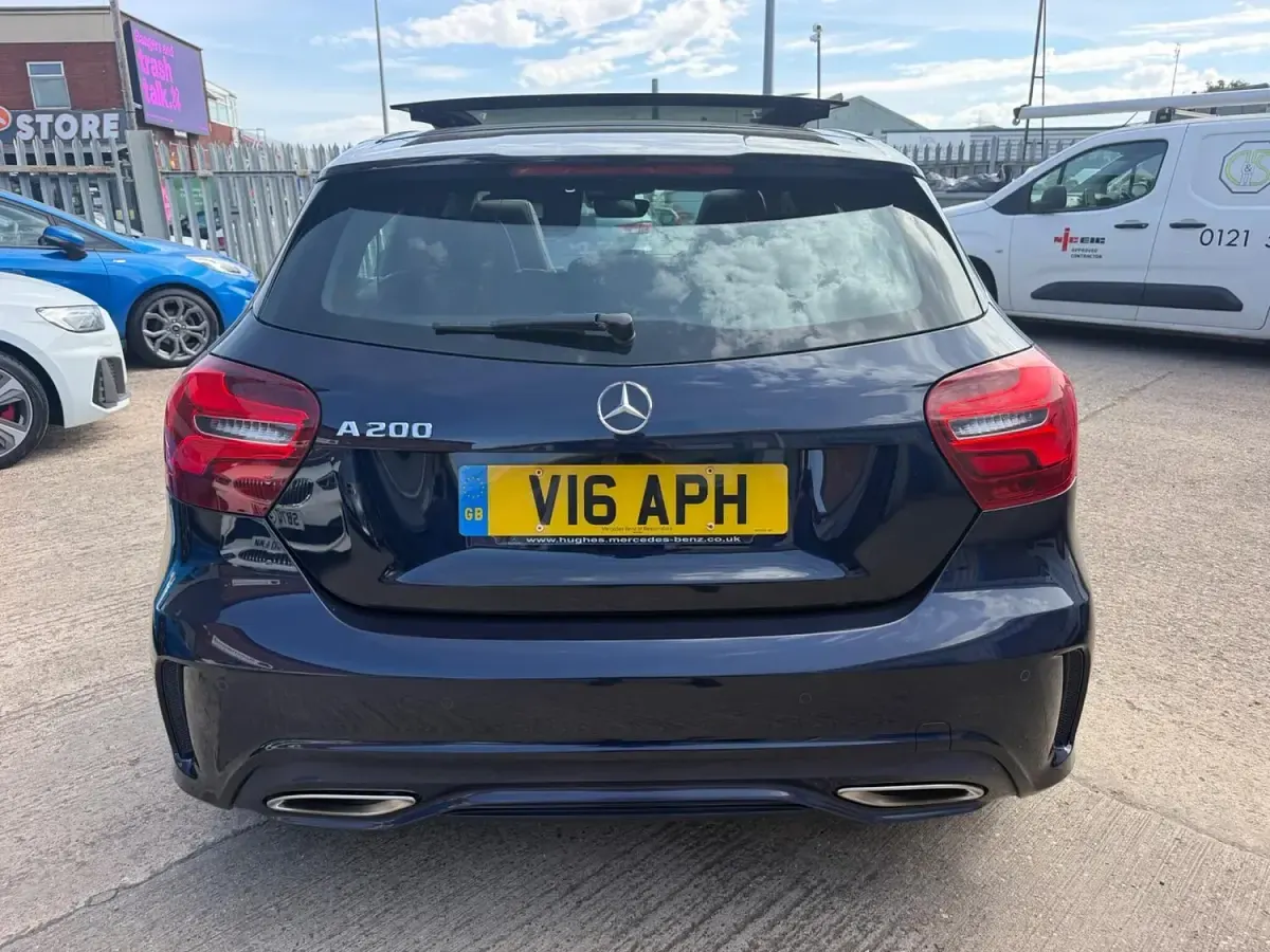 Used Mercedes A200 AMG line 2017 Blue Hatchback