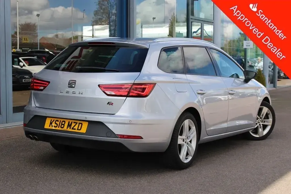 Used Seat Leon ST FR 184 HP (135 kW) 2018 Silver Estate