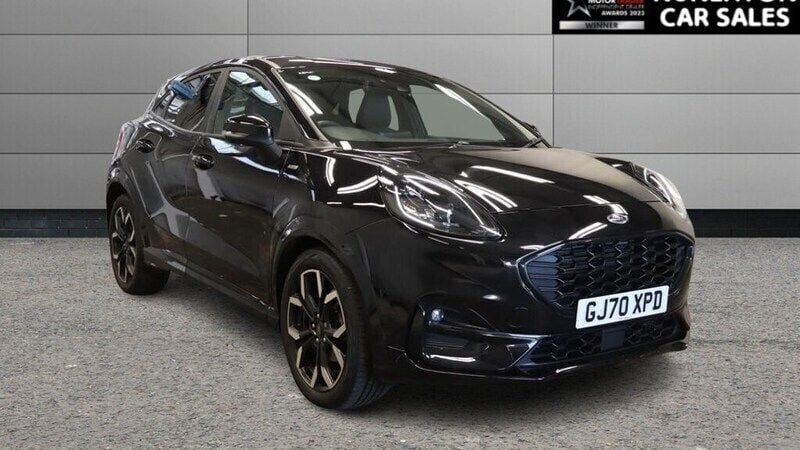 Black Used 2020 Ford Puma ST-Line X SUV | £15,000 (Good price) - Image 1/4