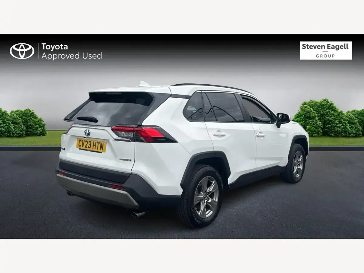 Used Toyota RAV4 Hybrid 2023 White SUV