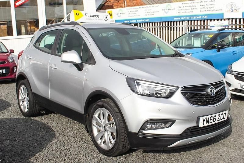 Used Vauxhall Mokka X Active 115 HP (84 kW) 2017 Silver SUV