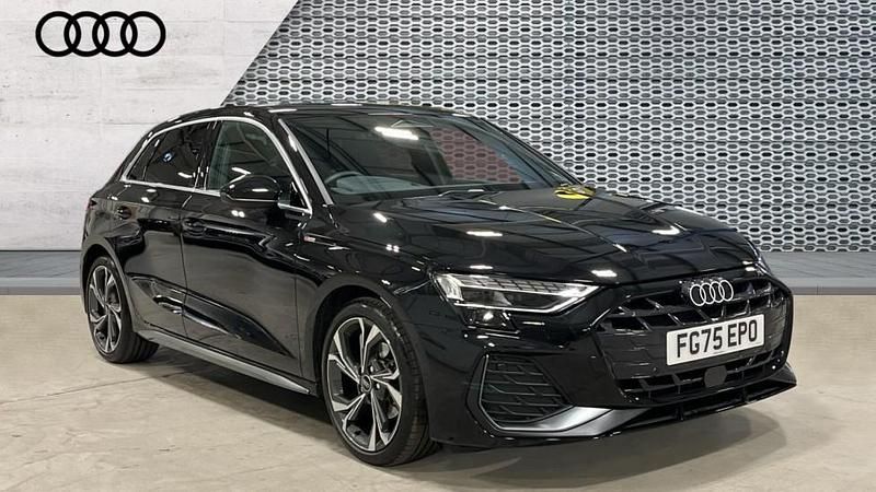 Used Audi A3 S-Line 150 HP (110 kW) 2025 Black