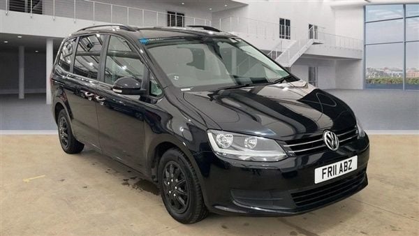 Black Used 2011 VW Sharan S MPV | £7,890 - Image 1/1