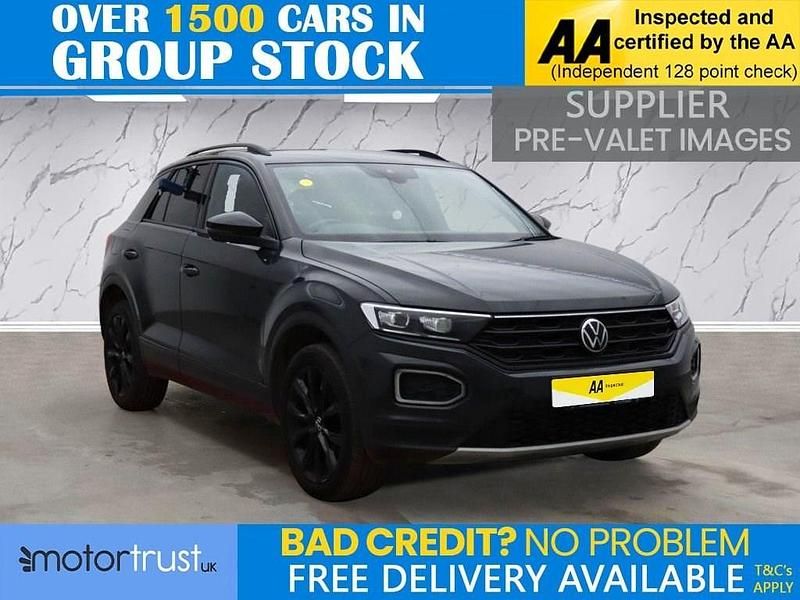 Used VW T-Roc Black Edition 150 HP (110 kW) 2021 Grey SUV