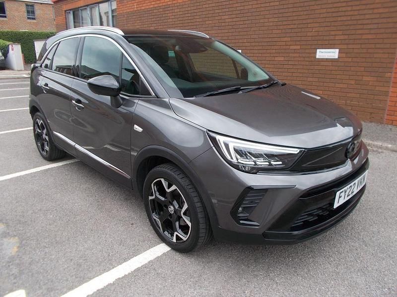 Used Vauxhall Crossland Ultimate 130 HP (95 kW) 2022 Grey SUV
