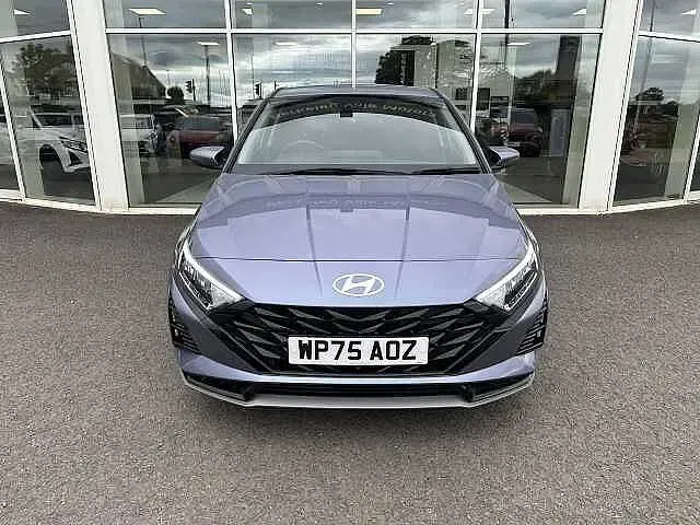 Used Hyundai i20 Premium 2025 Blue Hatchback