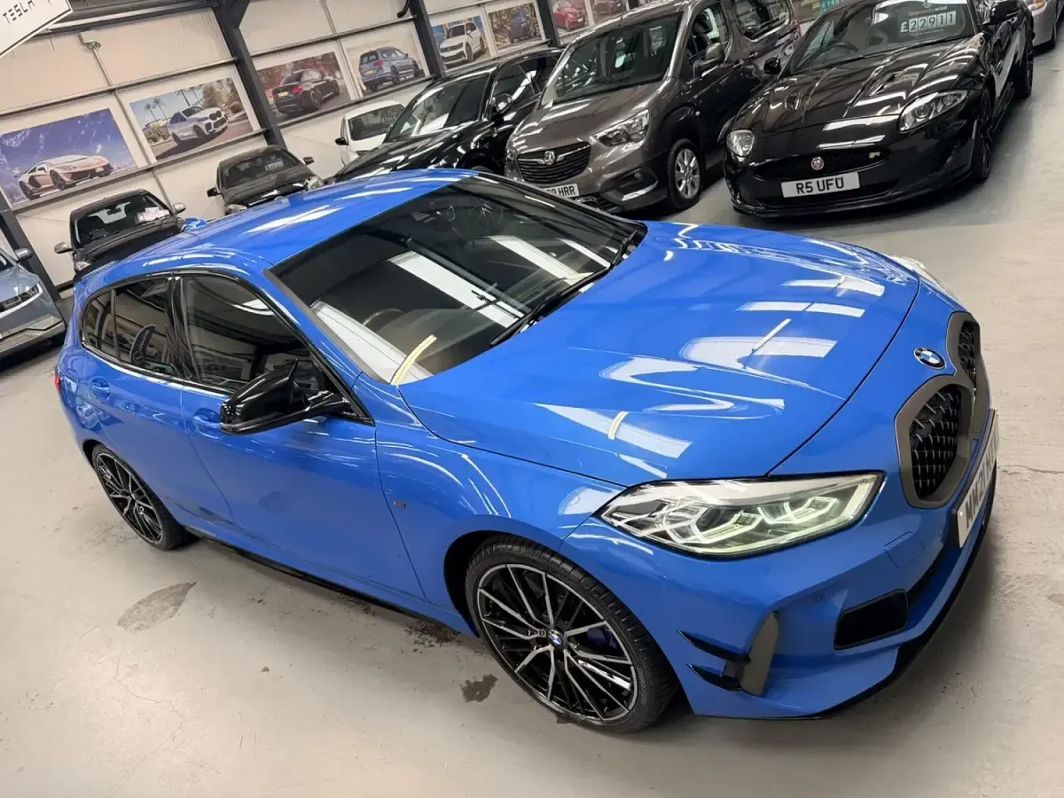 Used BMW M135 Impressive 2021 Blue Hatchback