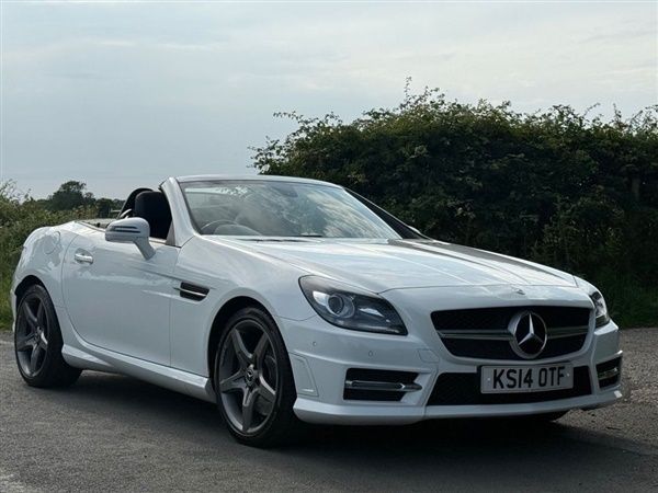 White Used 2014 Mercedes SLK250 AMG Cabriolet | £9,999 (Fair price) - Image 1/1