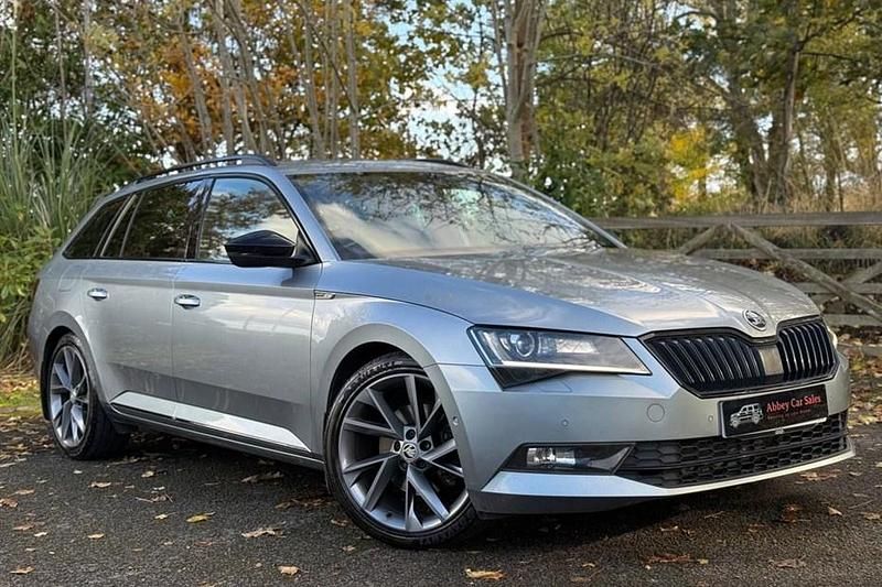 Grey Used 2017 Skoda Superb SportLine Estate | £13,995 (Fair price) - Image 1/1