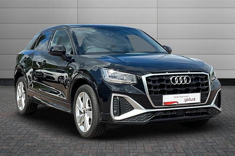 Mythos black Used 2023 Audi Q2 S-Line SUV | £20,299 (Fair price) - Image 1/4