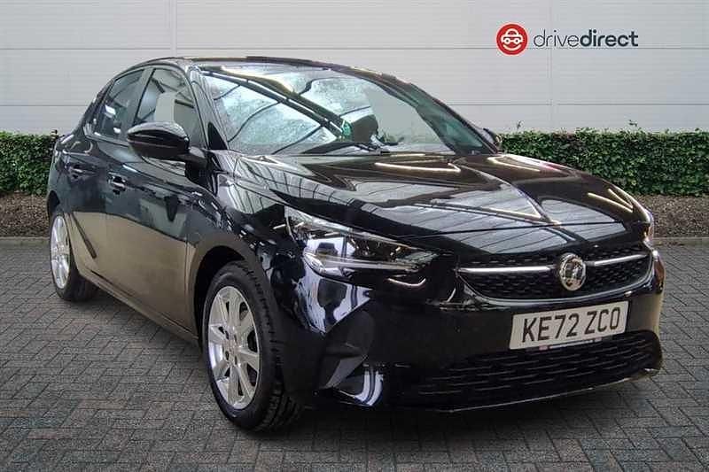 Used Vauxhall Corsa Design Edition 75 HP (55 kW) 2023 Black Hatchback