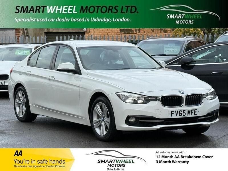 White Used 2015 BMW 318 Sport Line Sedan | £9,840 (Fair price) - Image 1/4