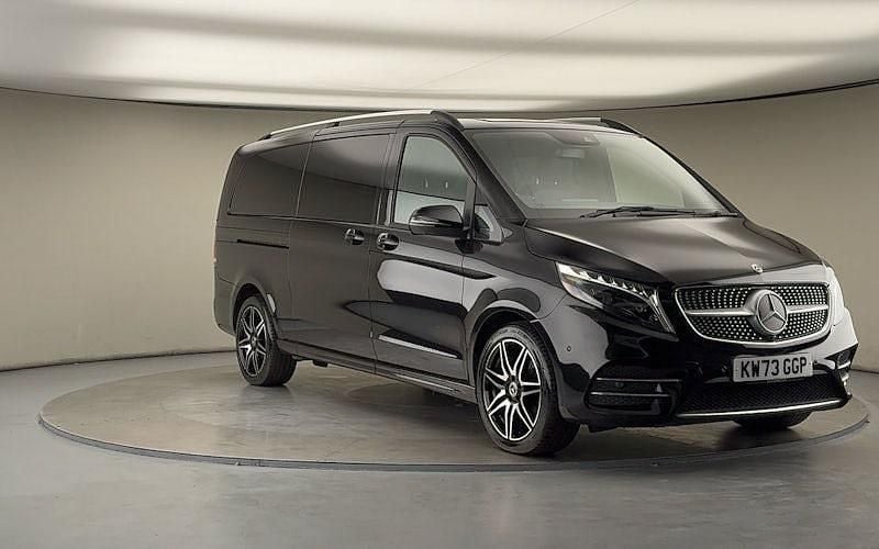 Black Used 2023 Mercedes V300 AMG line MPV | £61,150 (Good price) - Image 1/4