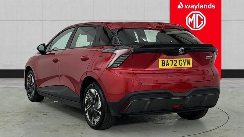 Used MG MG4 EV SE 125 kW (170 HP) 2022 Red Hatchback