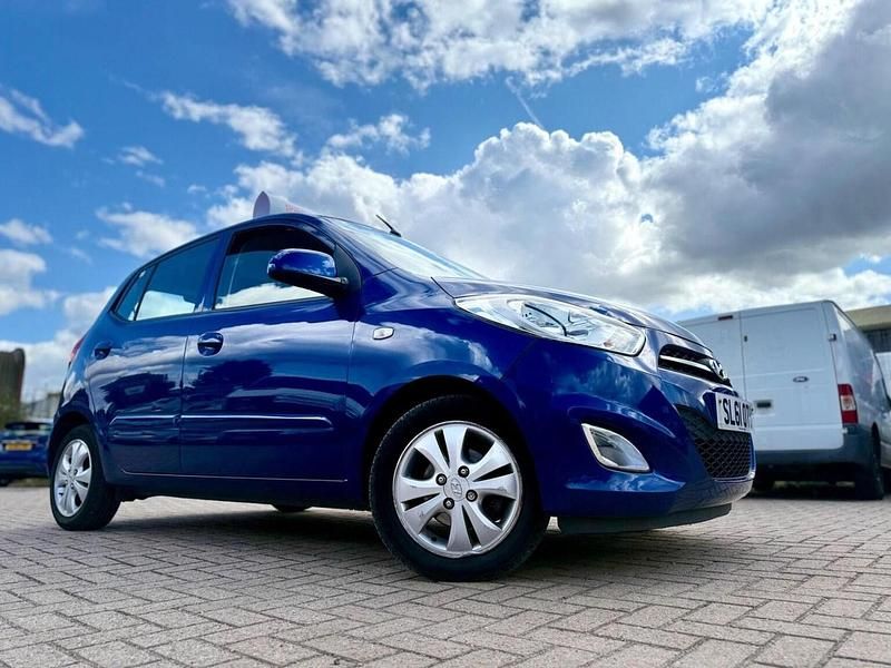 Used Hyundai i10 Active 2011 Blue Hatchback