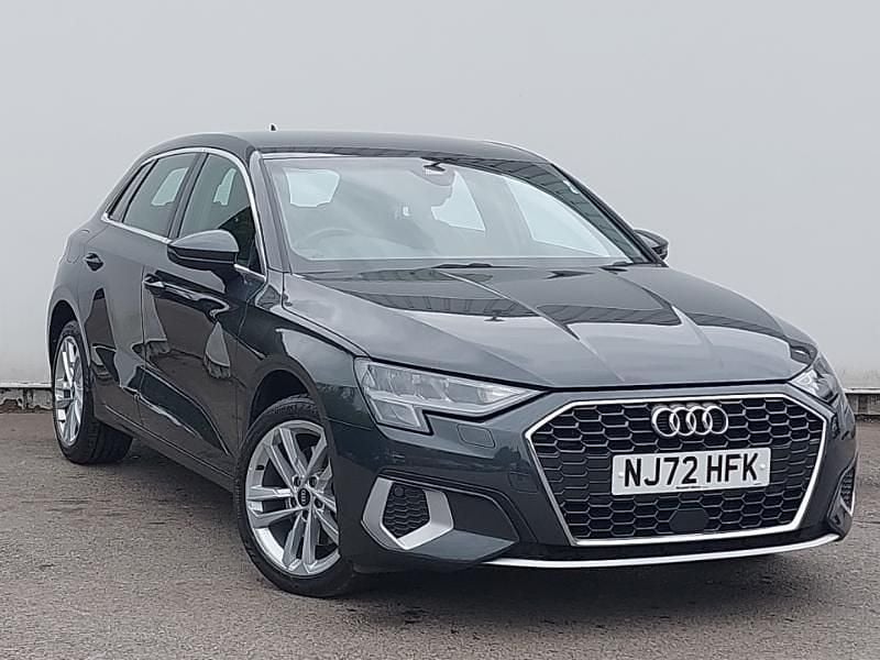 Grey Used 2022 Audi A3 e-tron Sport Hatchback | £19,998 (Fair price) - Image 1/4