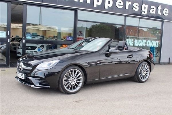 Black Used 2017 Mercedes SLC250 AMG line Cabriolet | £15,000 - Image 1/1
