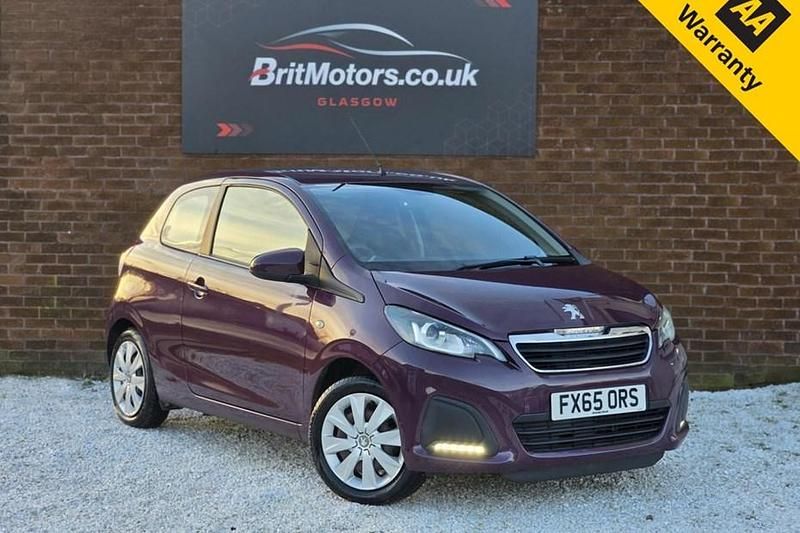 Purple Used 2015 Peugeot 108 Active Hatchback | £5,595 (Fair price) - Image 1/1