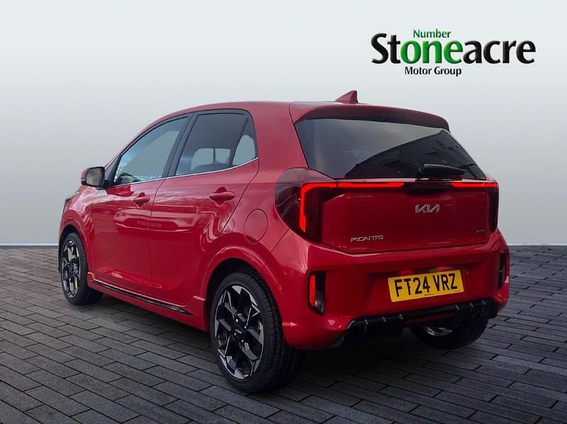 Used Kia Picanto GT-Line 62 HP (45 kW) 2024 Red Hatchback