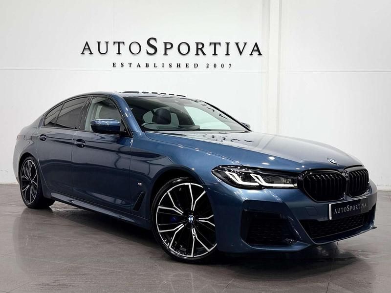 Used BMW 520 M Sport 2022 Blue Sedan