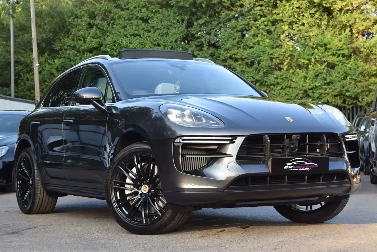 Used Porsche Macan Turbo 2020 Dark grey SUV