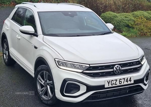Used VW T-Roc R-line 150 HP (110 kW) 2023 White SUV