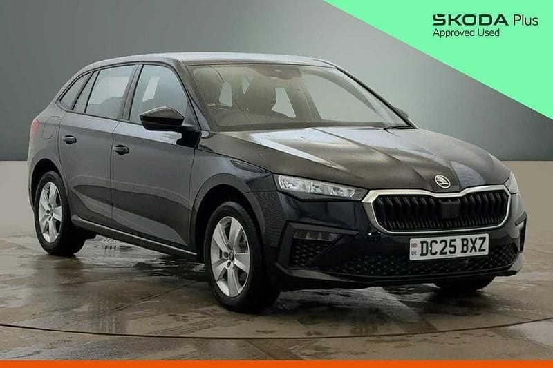 Used Skoda Scala SE 85 HP (62 kW) 2025 Black magic pearl effect Hatchback