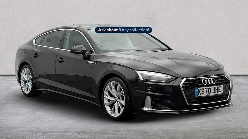 Black Used 2020 Audi A5 Sport Coupe | £20,873 (Fair price) - Image 1/4