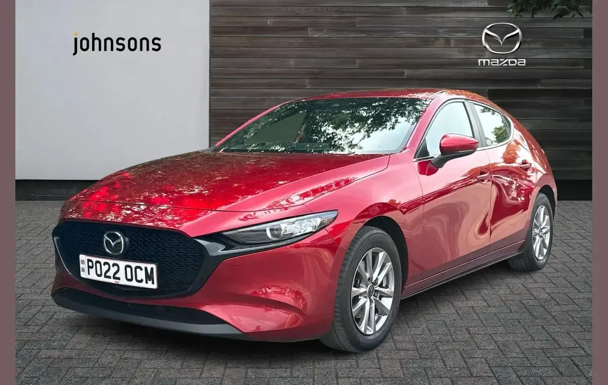 Used Mazda 3 120 HP (88 kW) 2022 Red Hatchback