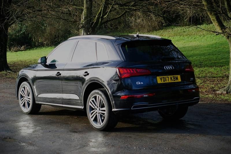 Used Audi Q5 S-Line 190 HP (139 kW) 2017 Black SUV