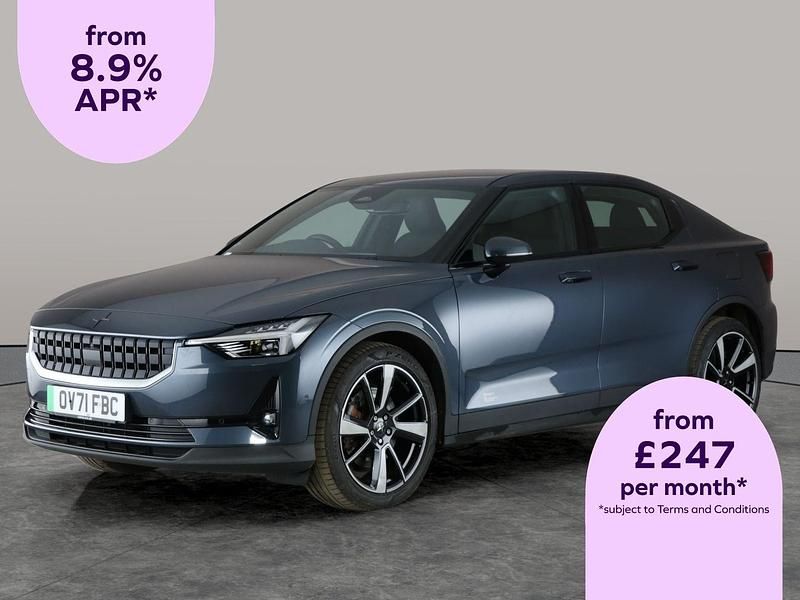Blue Used 2021 Polestar 2 Long Range Single Motor Hatchback | £17,452 (Fair price) - Image 1/3