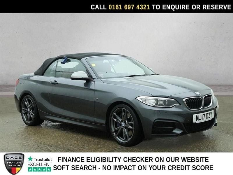 Used BMW M240 M Sport 340 HP (250 kW) 2017 Grey Cabriolet