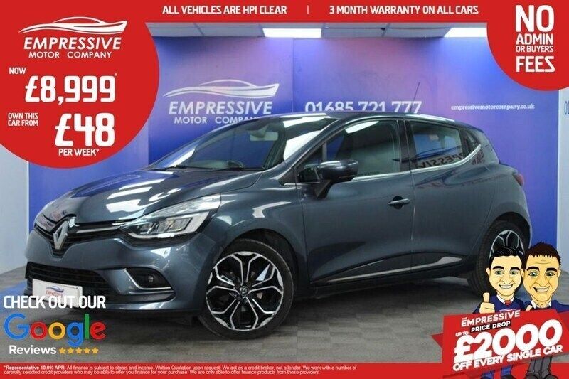Grey Used 2018 Renault Clio IV Signature Hatchback | £8,999 (A bit pricey) - Image 1/4