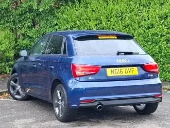 Used Audi A1 Sport 95 HP (69 kW) 2016 Blue Hatchback