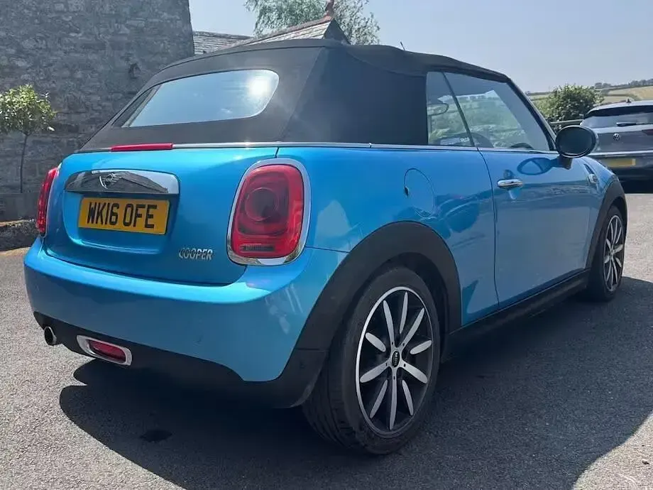 Used Mini Cooper Cabriolet 2016 Blue Cabriolet