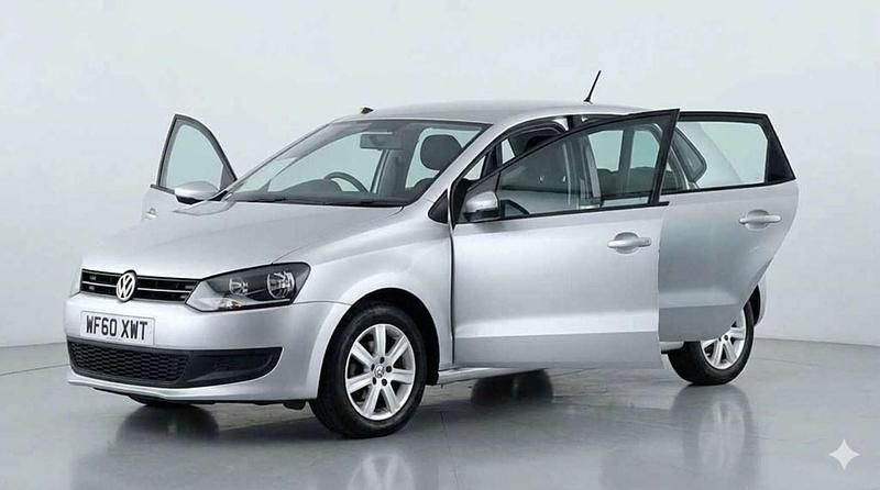 Used VW Polo SE 85 HP (62 kW) 2010 Silver Hatchback