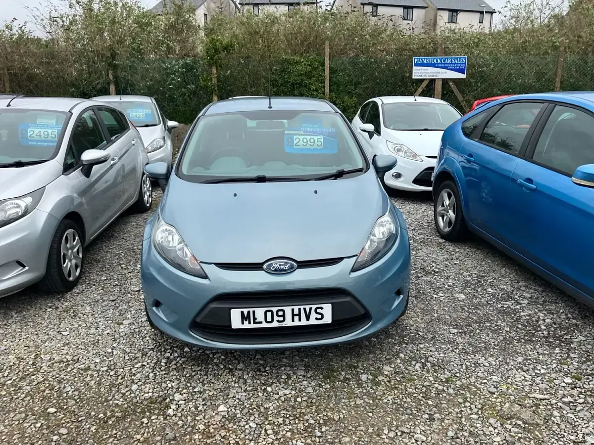 Used Ford Fiesta Style 2009 Blue Hatchback