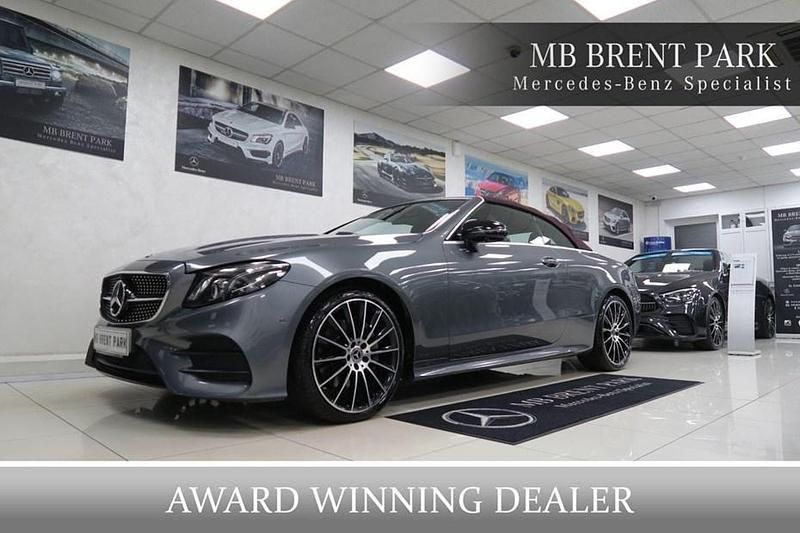 Grey Used 2018 Mercedes E220 AMG line Cabriolet | £19,750 (Fair price) - Image 1/1